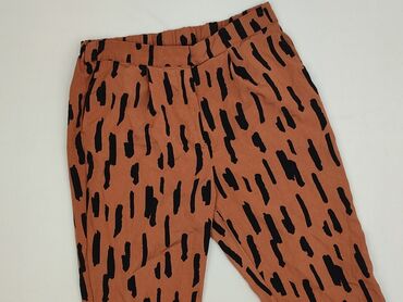 daysie spodnie woskowane: Pieces, Material trousers for women, size M (EU 38)