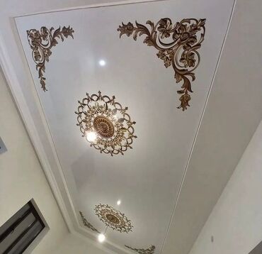 Натяжной потолок: Натяжной потолок Глянцевое, Матовое, 3D потолки Гарантия, Бесплатная консультация, Бесплатный замер — 6