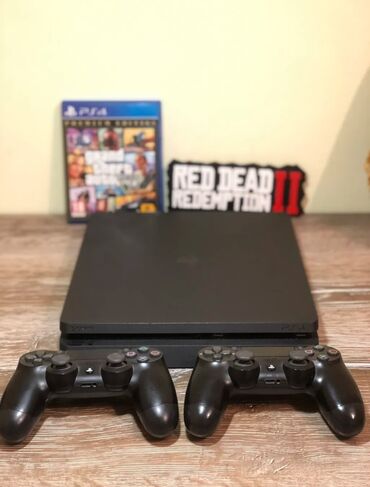 paltaryuyan 2 ci el: Ps 4 Slim 500 GB yaddaş Üstünde 2 eded arginal Pult verilir. İçinde