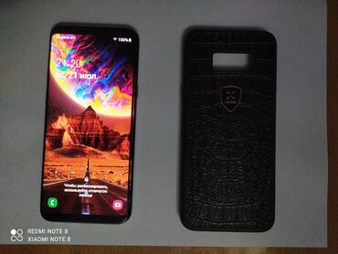 spark 2: Samsung Galaxy S8 Plus, Б/у, 64 ГБ, цвет - Синий, 1 SIM, 2 SIM