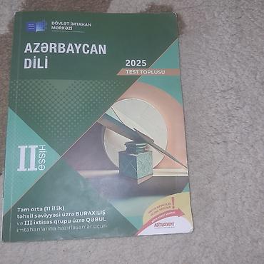 desna 2: Azərbaycan dili Testlər 11-ci sinif, DİM, 2-ci hissə — 1