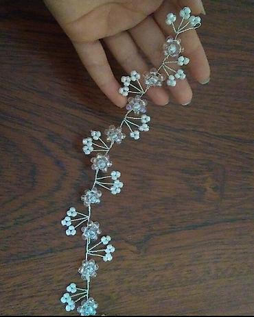 xonca satisi: Məhsul: Zərif saç aksesuarları (gəlin və ziyafət üçün) hər biri 12 azn — 2