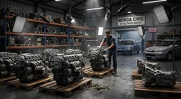 Контрактные запчасти для Honda Civic 2001–2005 - Двигатели серии D17