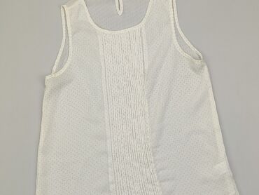 białe bawełniane bluzki: Blouse, L (EU 40), condition - Good