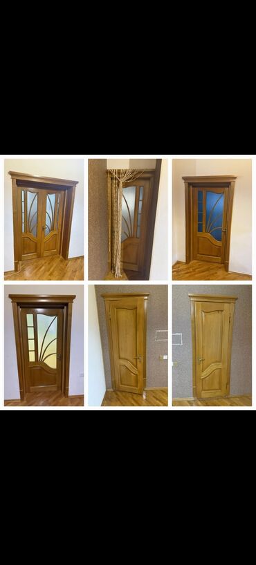 Фурнитура и комплектующие: 6 eded qapi satilir📍olcu 90*2.05📍susheli olanlar 60azn sushesizler