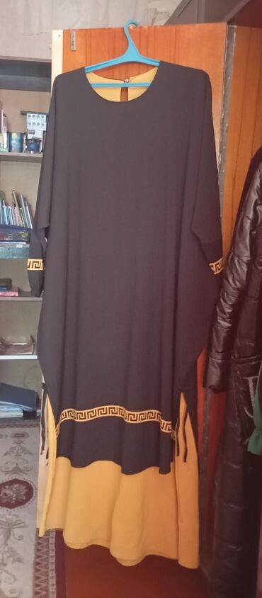 toxunma yun donlar: - Uzun xanım donları (2 ədəd) 1) Qara-sarı maxi don: - Yumru yaxalı