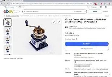 Aparati za kafu: Ručna mlin za kafu TCM – Kaffeemühle - Dekorativan i funkcionalan — 9