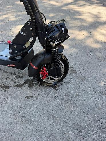 kugoo m4 pro: Elektrik skuter – oturacaqlı, güclü işıqlanma və disklə əyləclər - — 7