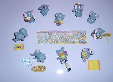 kinder joy max: 90-ci illerin kinder surprise oyuncaqlari satilir. Butun seriyalar — 2