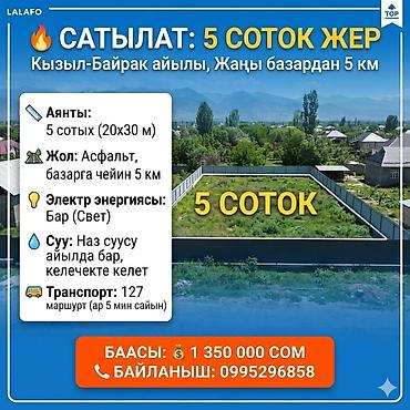 эл базар бишкек: 5 соток, Для строительства, Красная книга — 1