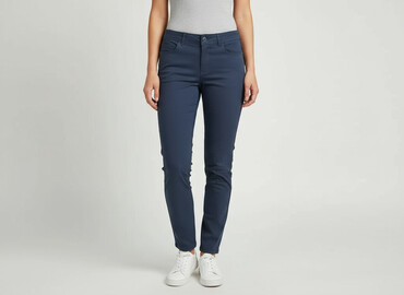 spodnie two minus: Material trousers for women, size S