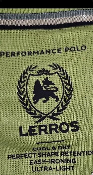 Polo köynəklər: Lerros Performance Polo köynəyi - Rəng: açıq yaşıl - Qısaqollu — 1