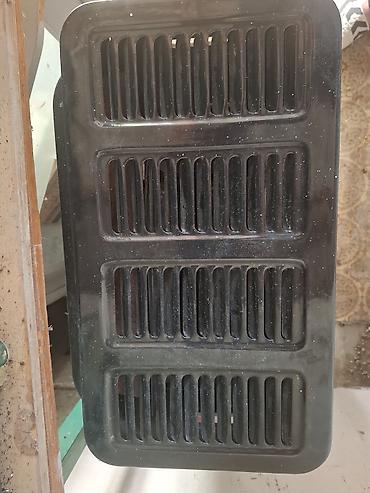 dəmir pec: Qaz sobası (otaq qızdırıcısı) - Marka/model: (ön paneldə loqo) - — 2