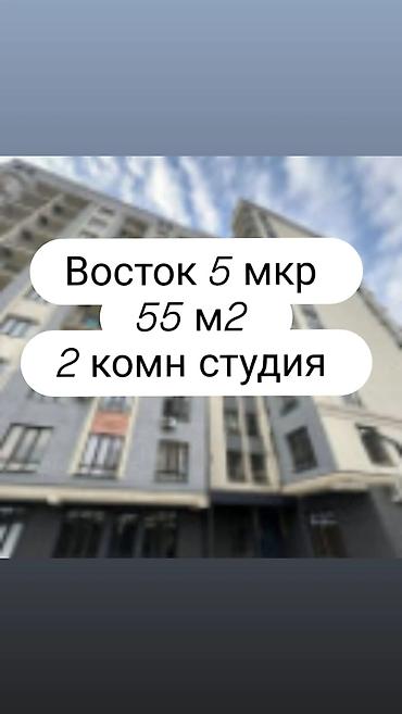 2 комнаты, 55 м², Восток-5 мкр Элитка, 12 этаж, Свежий ремонт