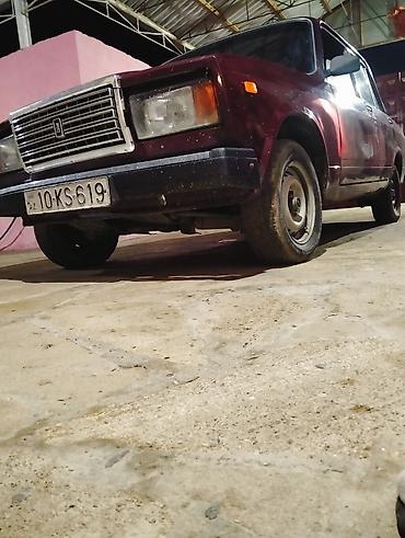 daewoo nexia oluxana: VAZ 2107 sedan — tünd bordo rəng, 4 qapı, arxaötürücülü. Klassik xrom — 3