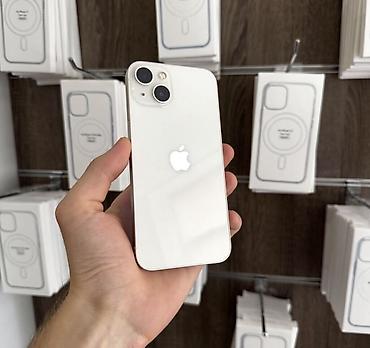 IPhone 13, 128 GB, Ağ, Zəmanət, Simsiz şarj, Face ID