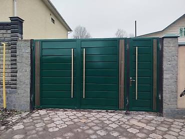 Навесы: Навес, Арочный, Металл, Поликарбонат, Установка — 30