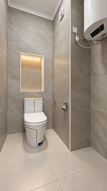 юг 2 мкр: 2 комнаты, 66 м², Ботанический сад Элитка, 10 этаж, Дизайнерский ремонт — 2