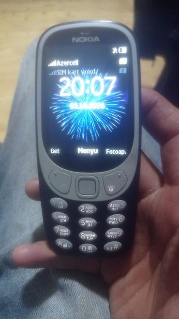 iphone 17 ikinci el: Nokia 3310, rəng - Göy, Düyməli — 1
