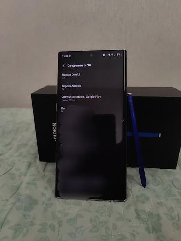 note 10 s: Samsung Note 10 Plus, 256 GB, rəng - Ağ, Barmaq izi, İki sim kartlı, Face ID — 1