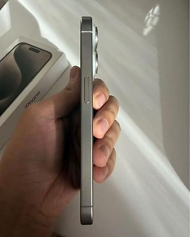 phone 15: IPhone 15 Pro, Б/у, 256 ГБ, Natural Titanium, Коробка, 82 % — 7