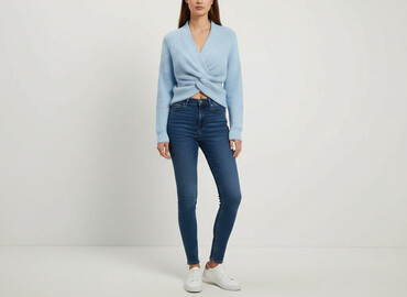 bluzy over size: Светр жіночий, розмір S