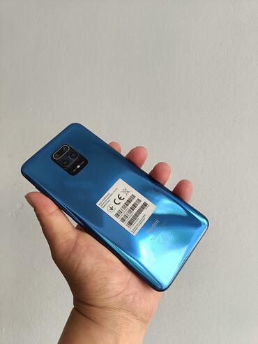 Xiaomi, Redmi Note 9 Pro, Б/у, 64 ГБ, цвет - Синий, 2 SIM