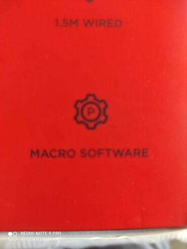 Mauslar: Yusek suretli 7200 dpi mausu.Rgb hereketli isiq funksiyali.Horgulu — 18