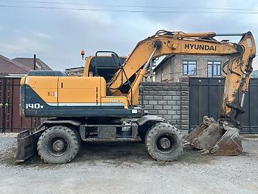 140 экскаватор: Экскаватор, Hyundai, 2009 г., Колесный — 3
