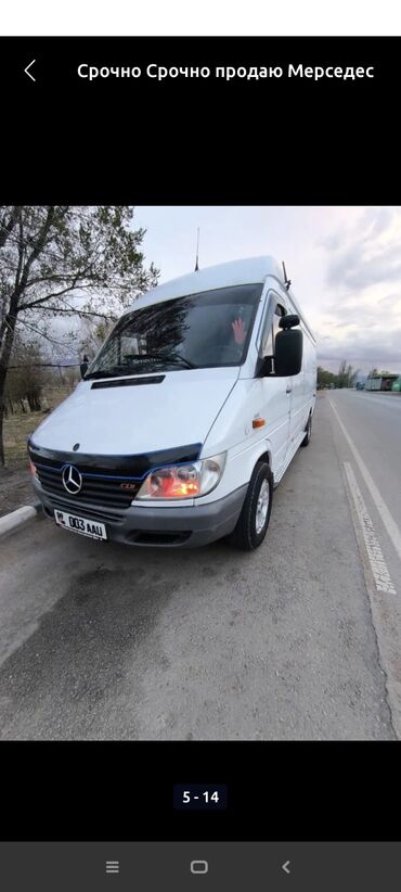 Mercedes-Benz: Mercedes-Benz Спринтер: 2003 г., 2.2 л, Механика, Дизель, Фургон at lalafo.kg — 6 Mercedes-Benz: Mercedes-Benz Спринтер: 2003 г., 2.2 л, Механика, Дизель, Фургон — 6