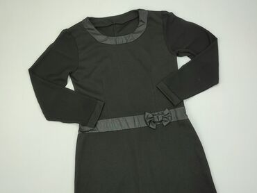 sukienki czarne długi rękaw: Sukienka, L, stan - Dobry