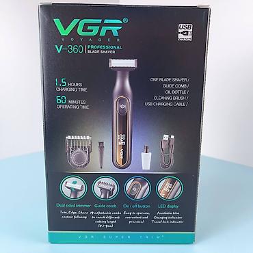 Məişət texnikası: Elektrikli Ülgüc VGR 360 Üzqırxan 🆕Bütün məhsularımız Yenidir və — 6