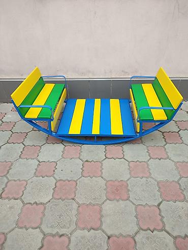 Детские качели: Детские качели, Балансир Для улицы, Металл, Новый — 2