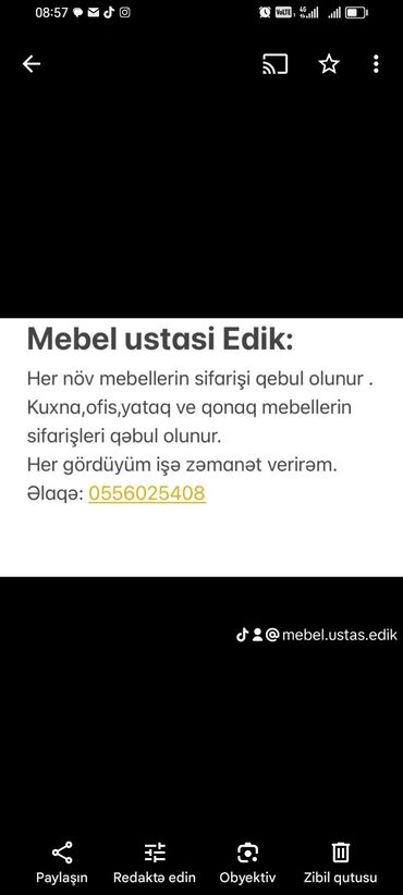 Sifarişlə mətbəx mebeli: Sifarişlə mətbəx dəsti, MDF — 10