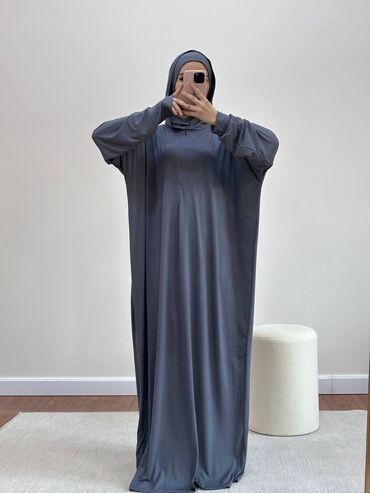 Повседневные платья: Повседневное платье, Длинная модель, Оверсайз, Стандарт — 9