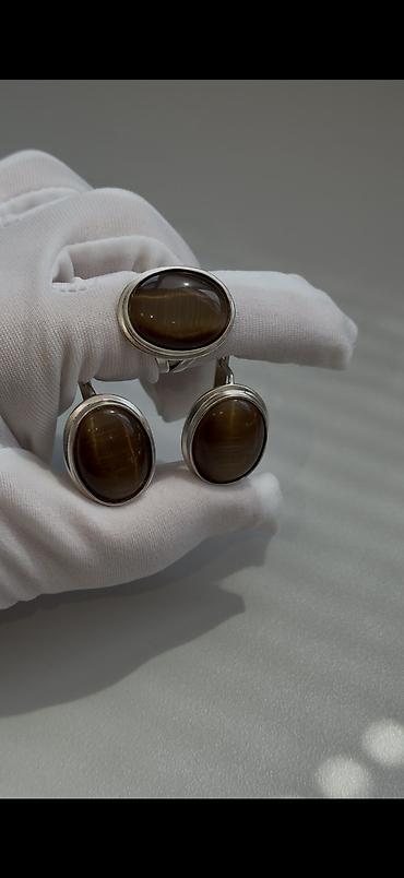 Серебряные наборы украшений: Набор украшений, Проба 925, Женские, Новый — 16