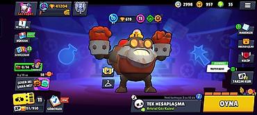 Digər bijuteriyalar: Brawl Stars oyunu üçün oyun hesabı - Kupa: 41,496 - Klublar, dostlar — 13