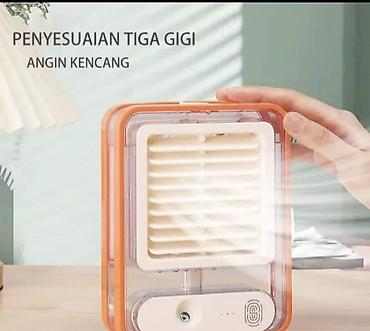 Mini klime: Mini KLIMA ventilator prenosiva USB sa baterijom stona lampa NOVO! — 3