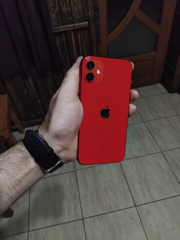 iphone 11 qirmizi: IPhone 11, 64 GB, Qırmızı