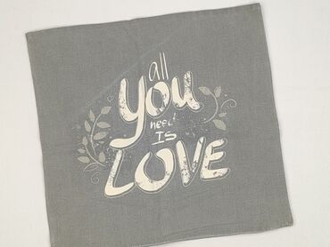 PL - Pillowcase, 38 x 38, color - Grey, condition - Good