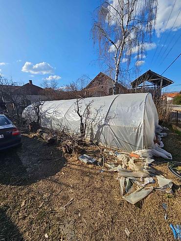 steperi za decu: Baštenski plastenik – konstrukcija sa folijom i sistemom za — 1