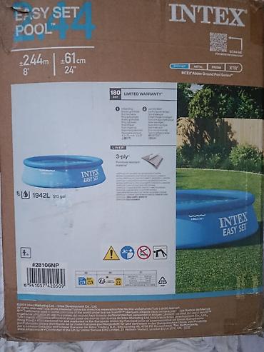 бильярный стол: Продается один раз использовали Надувной бассейн Intex Easy Set 244 × — 4