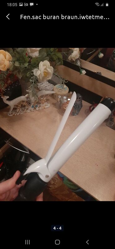 Техника для кухни: Utu feni satilir 20 azn ce sac burmaq ucun fen braun firmasi satilir