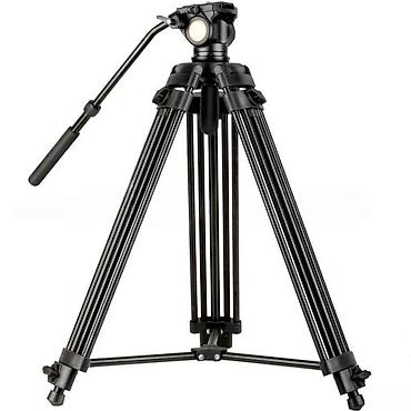 gopro aksesuar: Tripod "Qzsd q880"QZSD Q880 Professional Video ştativiBeike/QZSD — 1