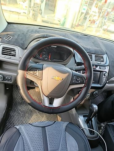 Оплётка на руль для Chevrolet - Материал: качественная экокожа с
