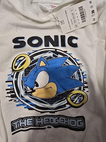 sonic: Детские худи с капюшоном с принтами популярных героев. стоимость 500 — 2