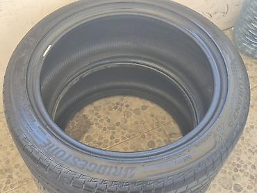 teker kompressoru: Bridgestone Turanza T005A təkərlər - Ölçü: 235/45 R18 - Yük və sürət — 1