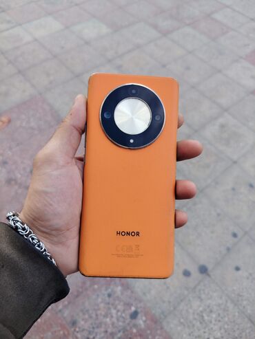 запчасти на телефон флай изи 3: Honor X9b, 256 ГБ, цвет - Оранжевый, Битый