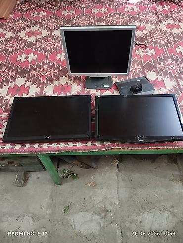 Мониторы: Монитор Acer AL1916 рабочий aser V193w не включается ViewSonik сеть — 14