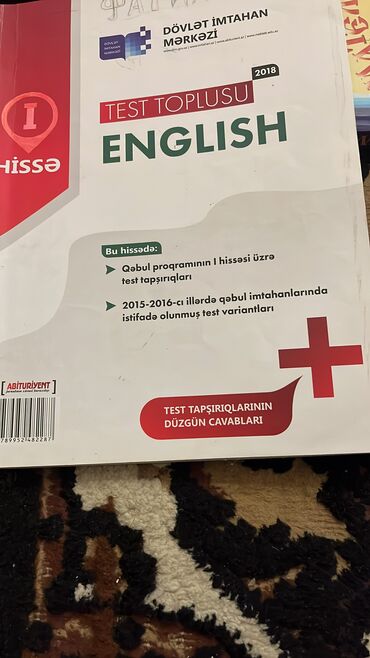 Kitablar, jurnallar, CD, DVD: Hamsı satılır test topluları 4,5,6,7 m İnglis dili test toplusu